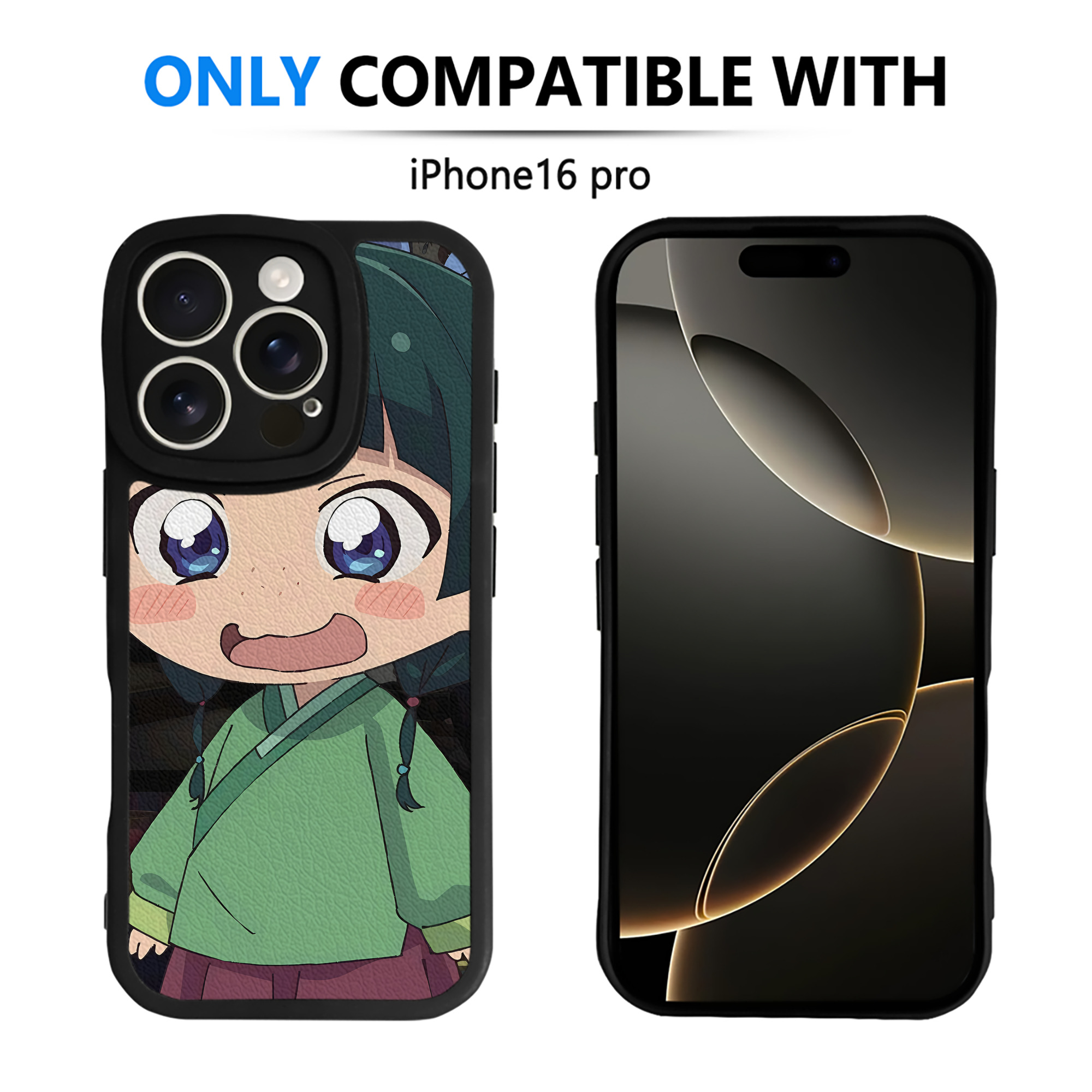 薬屋のひとりごと The Apothecary Diaries 【iPhone 16シリーズ対応】シリコンスマホケース（レザー調） 材質：シリコン